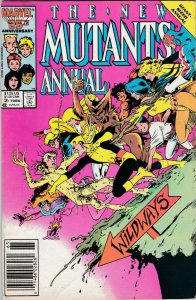 The New Mutants Annual 2  VG/VG+ 1st App. Psylocke