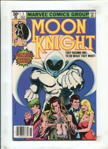 Moon Knight #1 - Origin of Moon Knight / 1st Khonshu Appearance (9.2OB) 1980