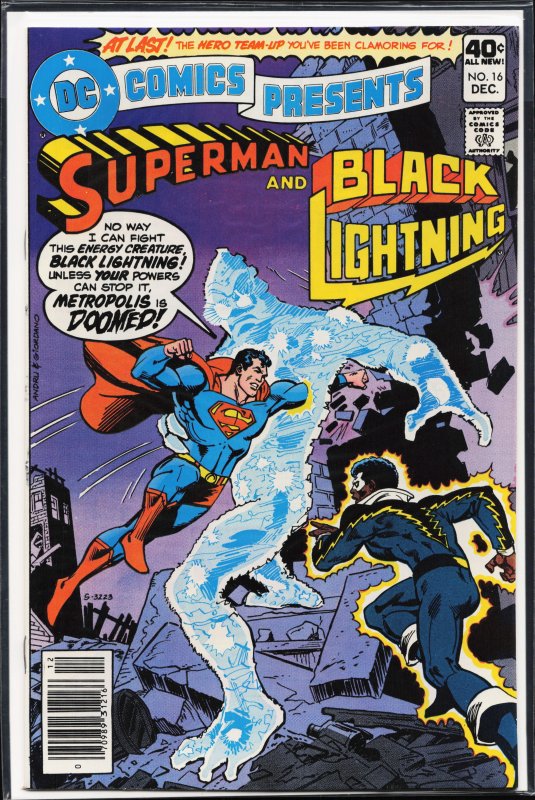 DC Comics Presents #16 (1979) Black Lightning