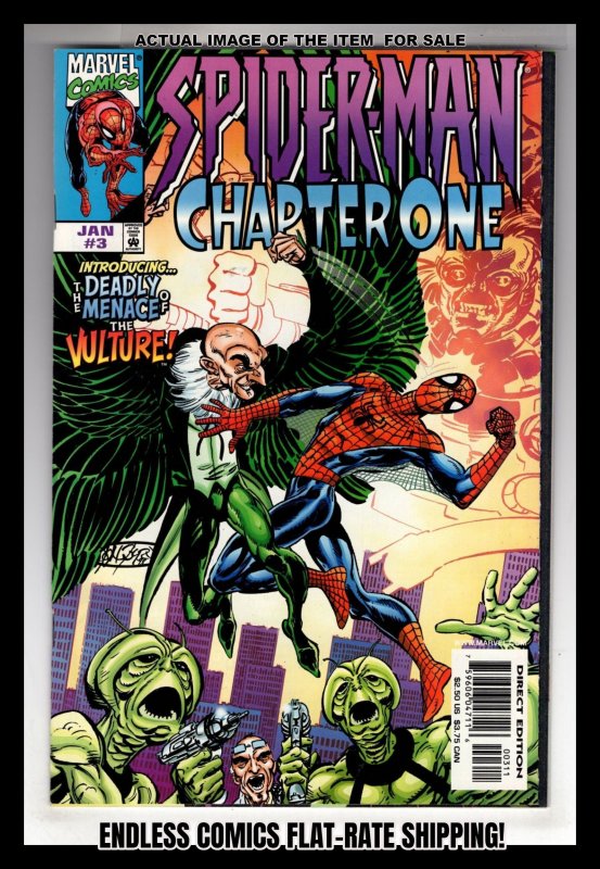 Spider-Man: Chapter One #3 (1999) VULTURE!  John Byrne Story & Art!   / EBI#3