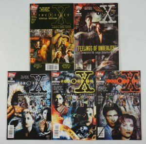 X-Files Special #1-5 VF/NM complete series CHARLES ADLARD stefan petrucha 2 3 4