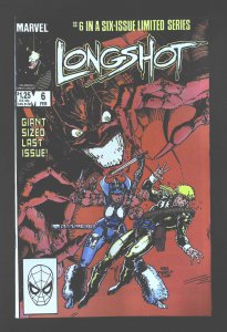 Longshot (1985 series) #6, NM- (Actual scan)