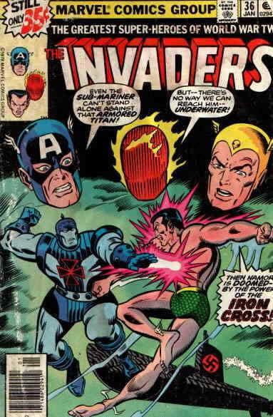 Invaders, The (2nd Series) #36 VF; Marvel | save on shipping - details inside