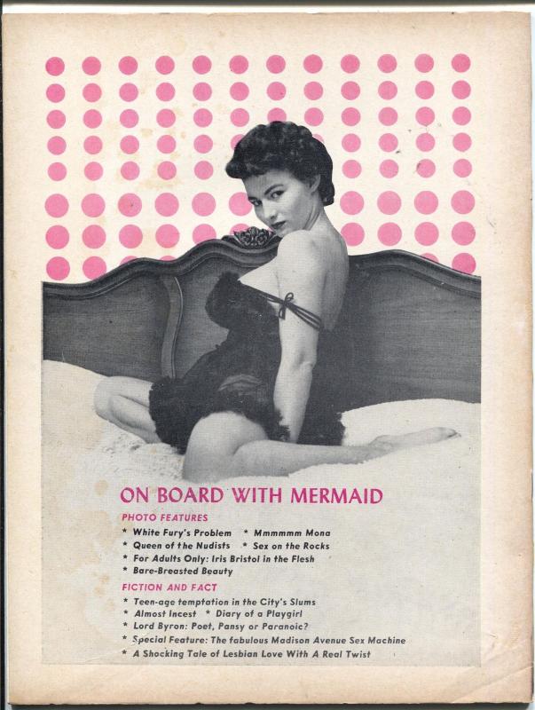 Meraid #1 1958-cheesecake-pin-ups-1st issue-Diane Webber-Mona Miller-FN