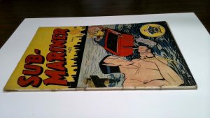 Sub-Mariner Comics #21 1946 last Angel Backup Story Bill Everett Art unrestored 