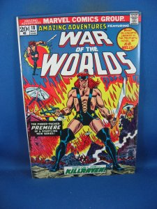 AMAZING ADVENTURES 18 VF  WAR OF THE WORLDS MARVEL 1973 FIRST KILLRAVEN