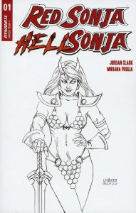 Red Sonja Hell Sonja #1I VF/NM ; Dynamite | 1:20 variant Linsner