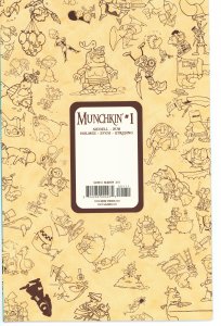 Munchkin #1  9.0 (our highest grade) - with card