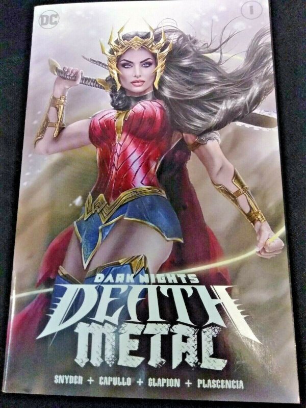 Dark Nights Death Metal #1 Natali Sanders Variant KRS Comics Wonder Woman Cover 