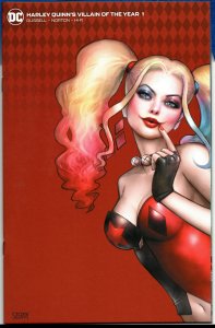 Harley Quinns Villain of The Year #001 Red Sketch Ltd 1500