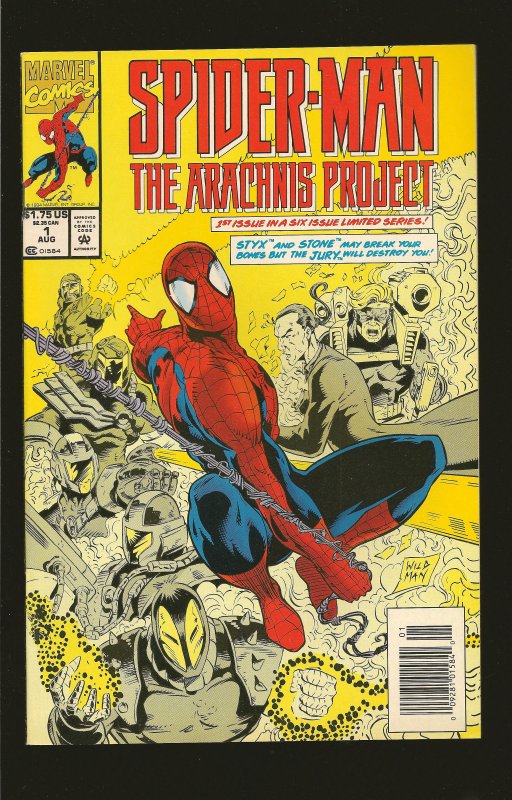 Marvel Comics Spider-Man: The Arachnis Project #1 (1994)