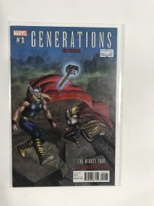 Generations: The Unworthy Thor & The Mighty Thor Pastoras Cover (2017) Thor N...