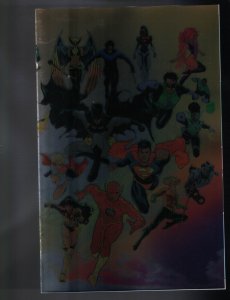 Dawn of DC Primer 2023 Special Edition Spokes Foil Variant DC Comics 2023 EB110