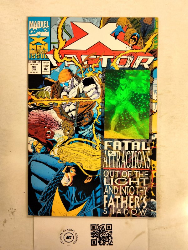 X-Factor #92 NM Marvel Comic Books Cyclops Marvel Girl Beast Ice Man  7 HH41
