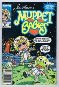 Muppet Babies #26 ORIGINAL Vintage 1989 Marvel Comics Last Issue Newsstand 
