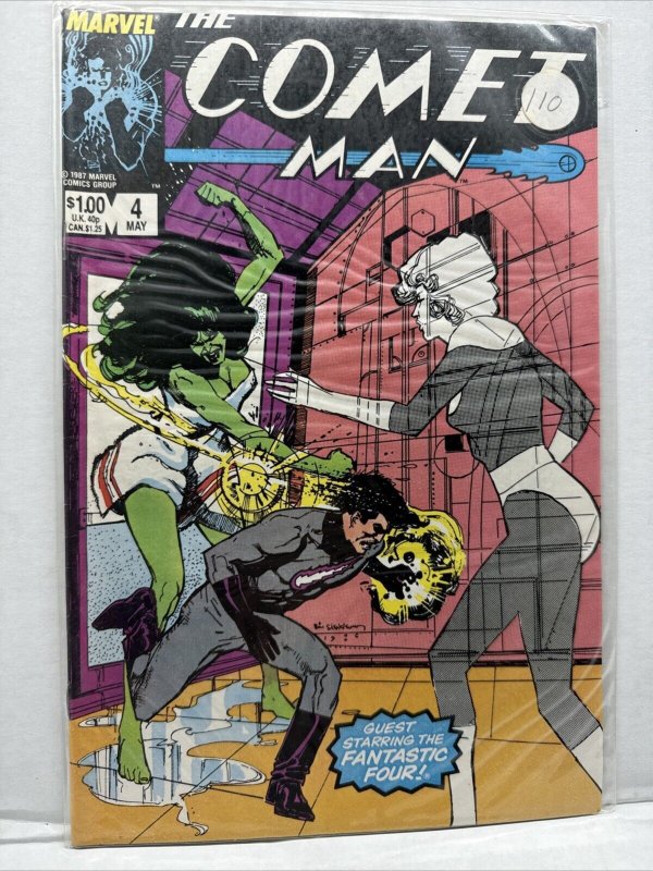 Comet Man #4 (1987) Marvel Comics