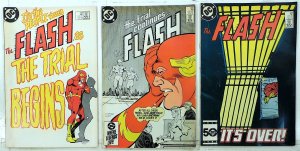 The Flash Lot of 3 #340, 344, 349 (1984) DC Comics 1st Print Comic Books