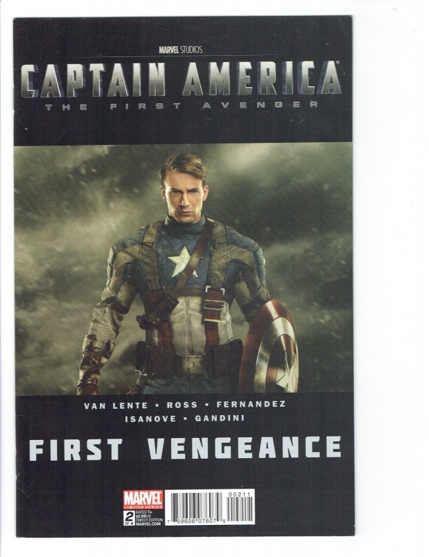Captain America The First Avenger First Vengeance #2 PHOTO Cover Marvel  