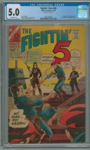 Fightin' 5 #40  (1966) CGC 5.0! Origin and 1st Appearance of Peacemaker!