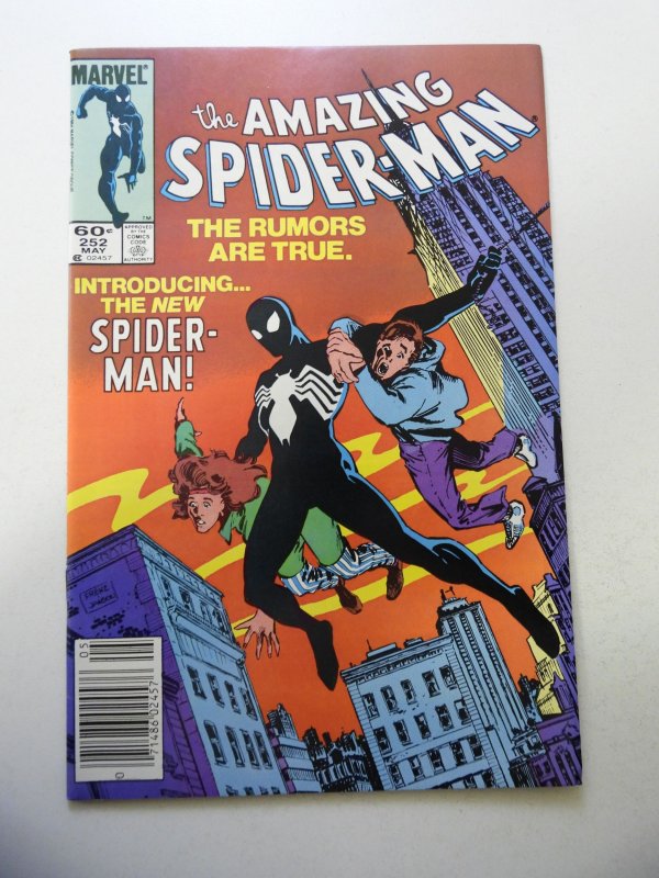 The Amazing Spider-Man #252 (1984) 1st Black Suit in continuity! FN/VF Condition