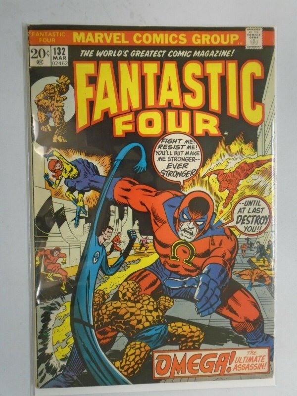 Fantastic Four #132 featuring Medusa 3.0 GD VG (1973 1st Series)