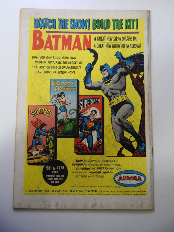 Our Army at War #167 (1966) GD Condition Centerfold detached