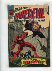 DAREDEVIL #20 (3.5) OWL!! 1966