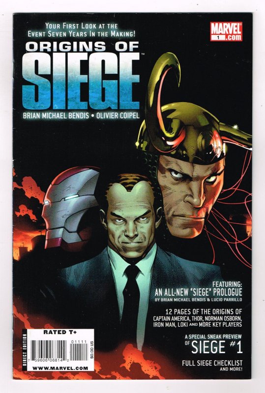 Origins of Siege #1 (2010) Marvel                    Ref:01