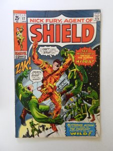 Nick Fury, Agent of SHIELD #17 (1971) VF- condition
