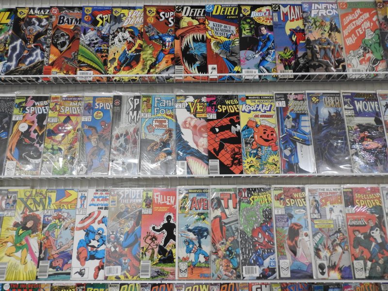 Huge Lot 150+ Comics W/ Batman, Spider-Man,  Venom+ Avg Fine+ Condition!