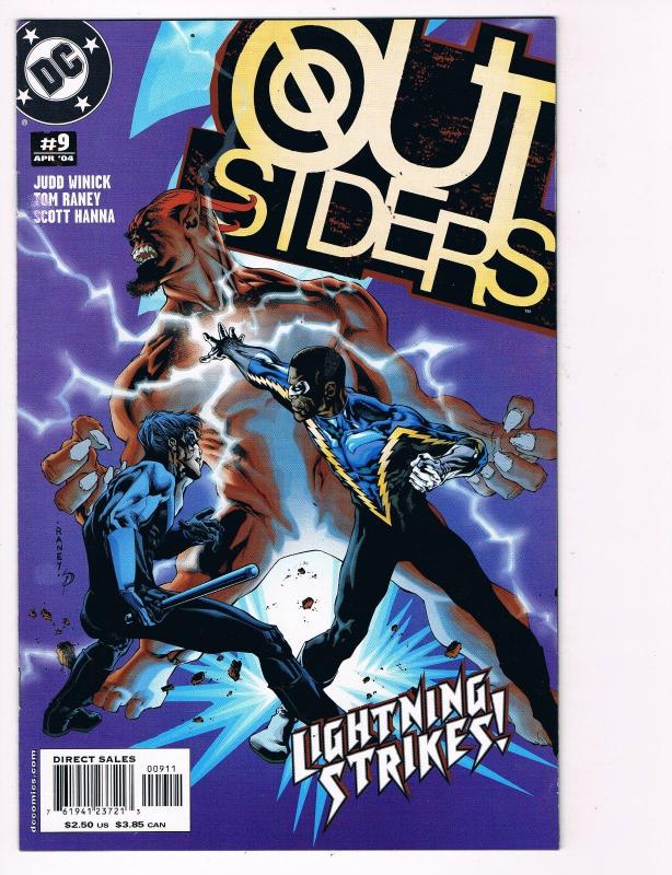 Outsiders # 9 DC Comic Books Awesome Issue Modern Age NIghtwing Metamorpho!! S24
