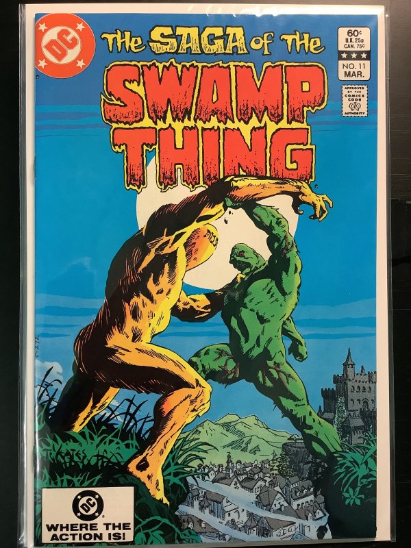 The Saga of Swamp Thing #11 Direct Edition (1983)