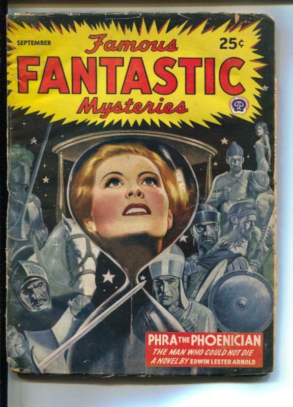 Famous Fantastic Mysteries-Pulp-9/1945-Edwin Lester Arnold-Joe Archibald