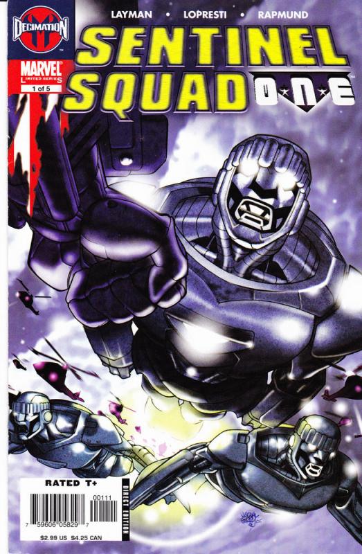 Sentinel Squad One #1