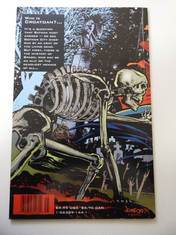 Batman/Spawn War Devil #1 FN Condition