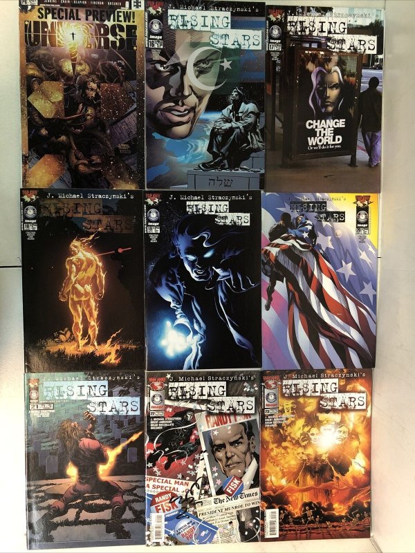 Rising Stars (1999) Complete Set # 0-1/2-1-24 & Additional 14 Title (VF/NM)