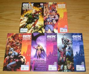 Siege #1-4 VF/NM complete series + cabal BRIAN MICHAEL BENDIS avengers marvel