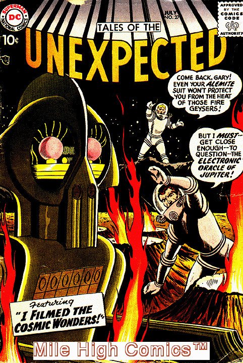 UNEXPECTED (1956 Series) (TALES OF THE UNEXPECTED #1-104) #27 Very Good Comics