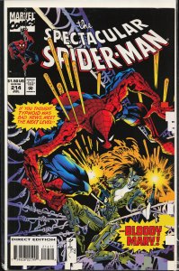 The Spectacular Spider-Man #214 (1994) Spider-Man