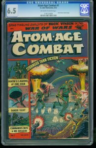 Atom-Age Combat #1  1952 - St. John -CGC 6.5 - Comic Book-1197124005