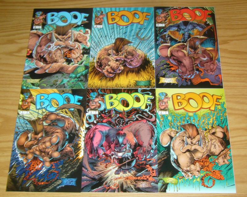 Boof #1-6 VF/NM complete series - john cleary - beau smith - image comics set