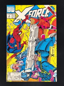 X-Force #4 (1990) Guest-Starring Spider-Man