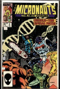 Micronauts: The New Voyages #5 (1985)