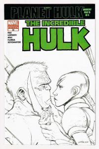 HULK #98 Variant, VF/NM, Planet Hulk, Anarchy, 2006, more Hulk in store