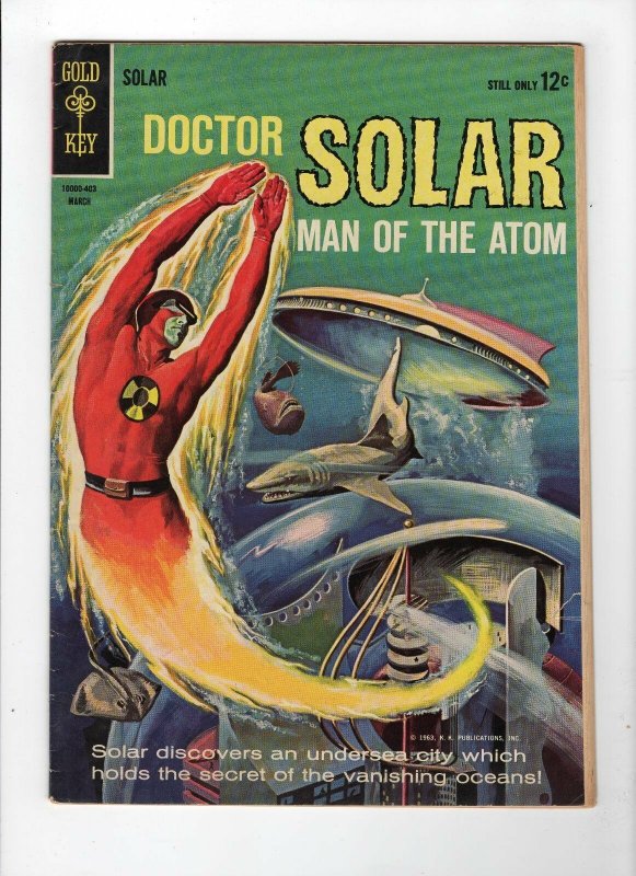 Doctor Solar, Man of the Atom #7 (Mar 1964, Western Publishing) - Fine 