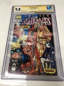 New Mutants (1991) # 98 (CGC 9.8 SS) Signed Rob Liefeld • Fabian Nicieza •Marvel