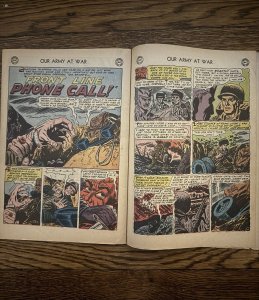 Our Army At War 26 (DC Comics 1954) [GD+] “Sky Duel”