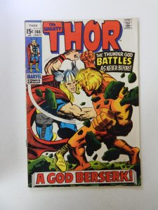 Thor #166 (1969) VG condition