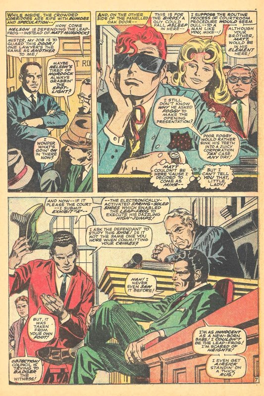 DAREDEVIL #26 (Mar1967) 5.0 VG/FN  Stan Lee & Gene Colan! • STILT-MAN!