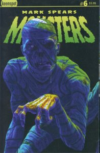 Mark Spears Monsters #6 Cover B Mark Spears The Cursed Mummy Variant